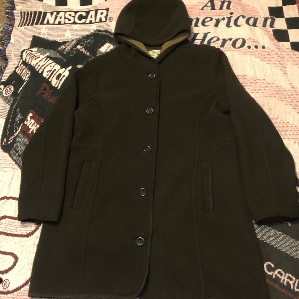 L.L. Bean Women’s Hooded Pea Coat